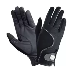 image of Coldstream Childrens/Kids Next Generation Swinton Combi Mesh Riding Gloves (S) (Black)