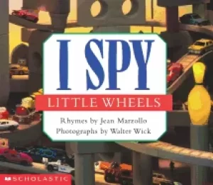 Image of i spy little wheels a book of picture riddles