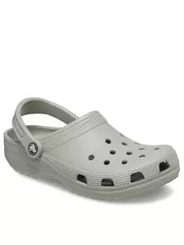 image of Crocs Classic Clog - Elephant, Grey, Size 5, Women