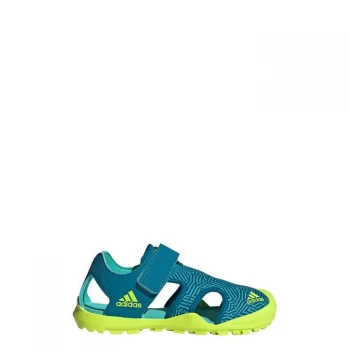 Image of adidas Terrex Captain Toey Sandals Kids - Acid Mint / Solar Yellow / Act