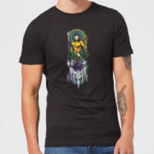 Image of Aquaman and Ocean Master Mens T-Shirt - Black - M