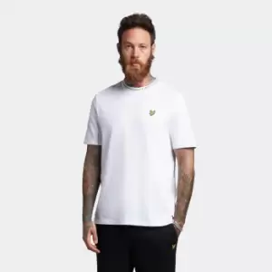 Image of Branded Ringer T-Shirt - White - L