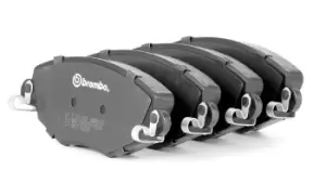 Image of BREMBO Brake pad set FORD,JAGUAR P 24 060 1121894,1126718,1204843 1250688,1521531,1522062,1783849,1S712K021AA,1S712K021AB,1S712K021AC,1S7J2K021AA