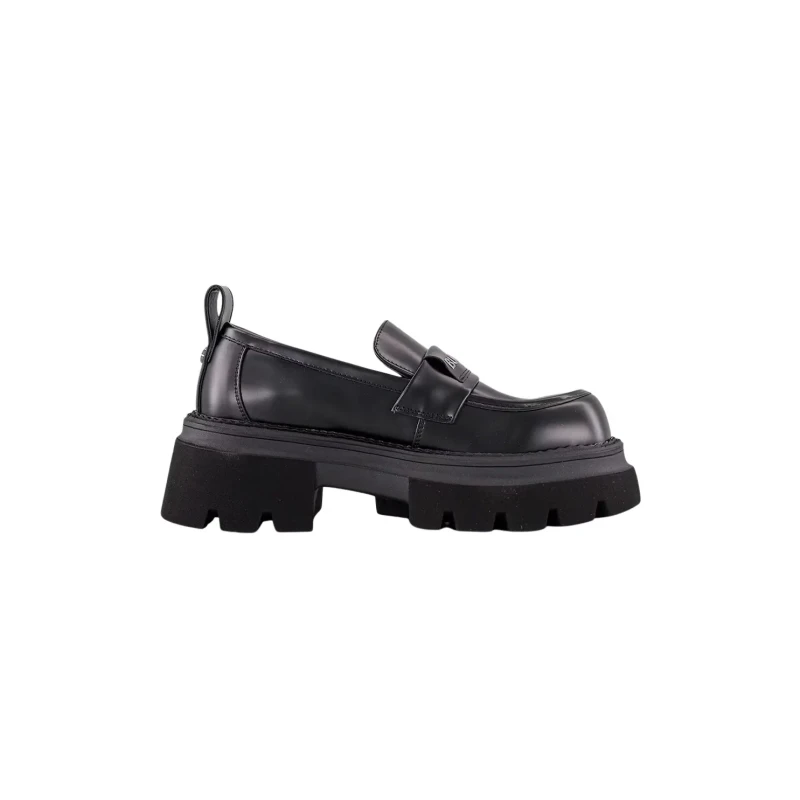 Image of Buffalo Womens moccasins Buffalo Mave Loafer Noir Female 40