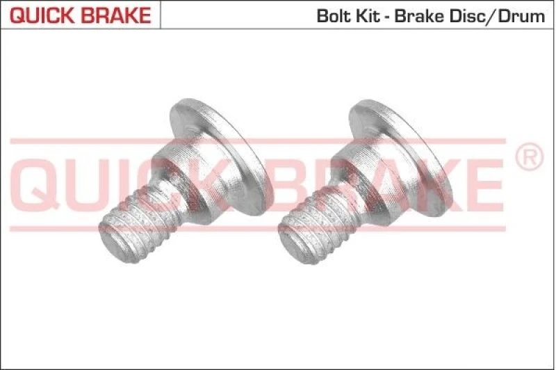 Image of QUICK BRAKE Brake disc screw / bolt QUICK BRAKE 11660K