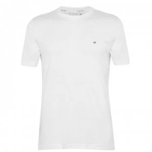 Calvin Klein Liquid Tonal T Shirt - Bright White