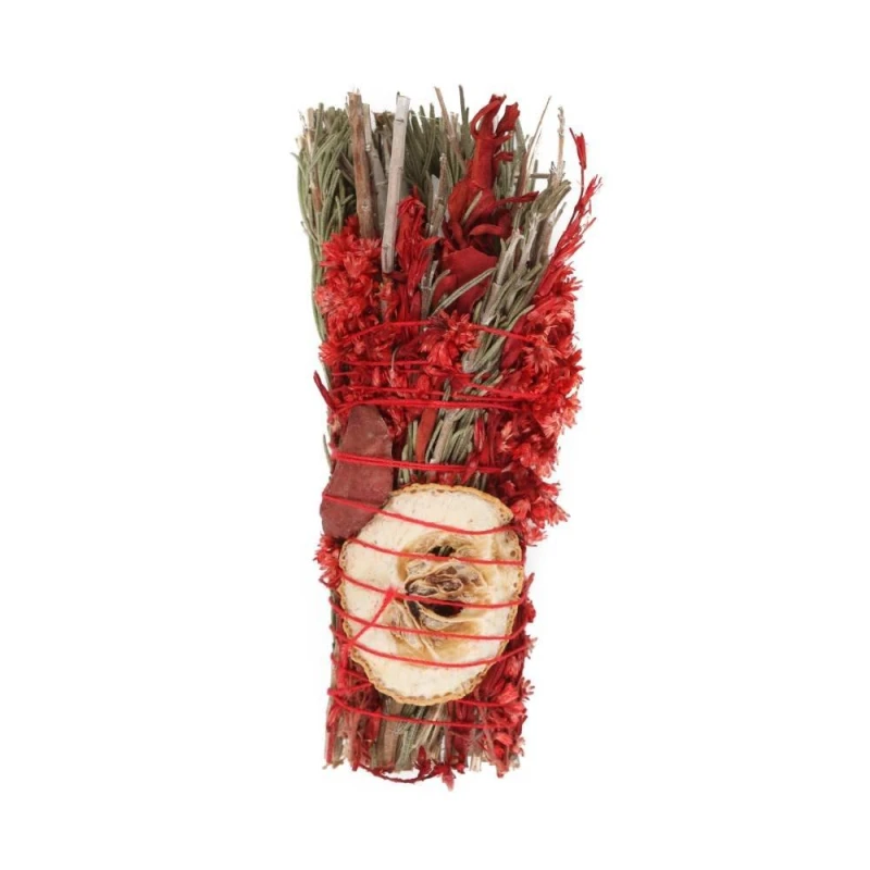 Image of Something Different 6" Ritual Wand Smudge Stick with Rosemary, Sage a - Multi Multi One Size