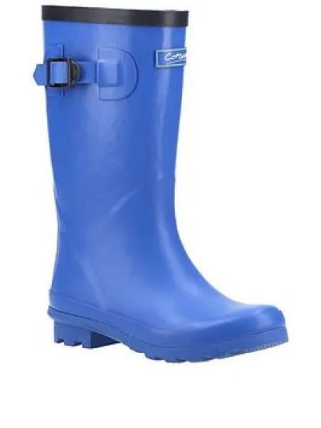 image of Cotswold Children'S Fairweather Wellington Boots - Blue