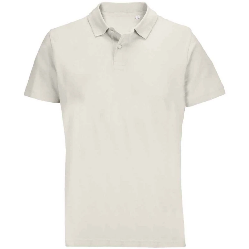 Image of SOL'S Pulse Pique Polo Shirt in Off-White Size: Small Off-White Unisex S
