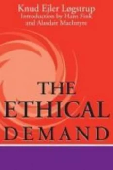 Image of The ethical demand by Knud Ejler Logstrup