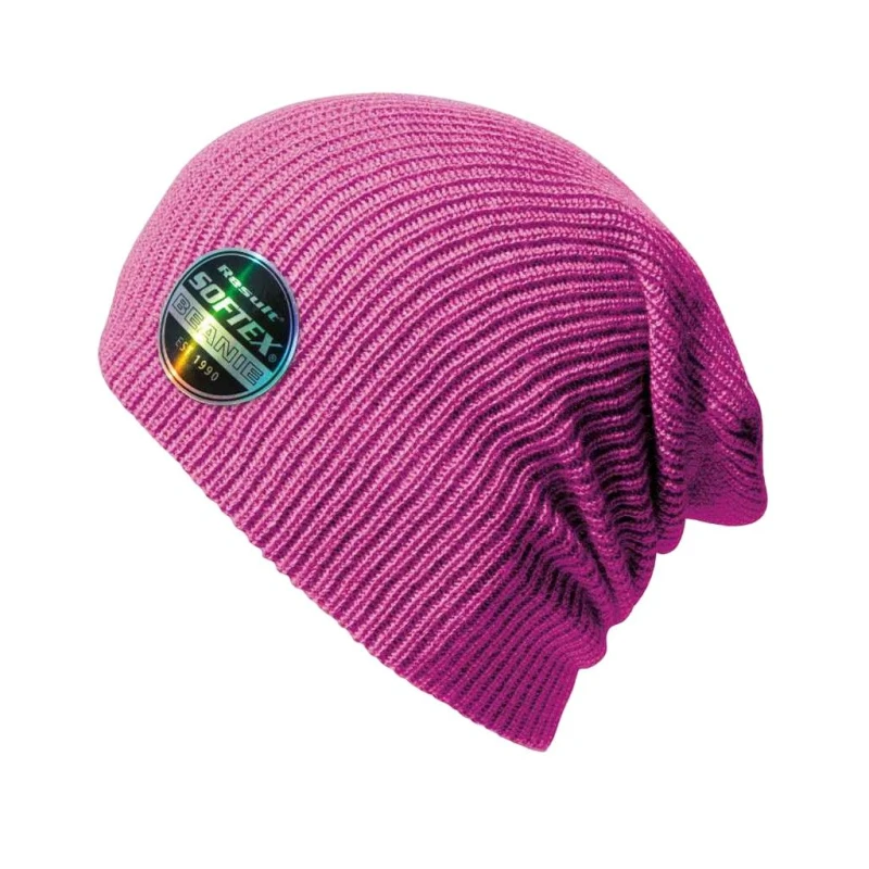 Image of Result Core Mens Softex Beanie in Fuchsia Fuchsia Male One Size