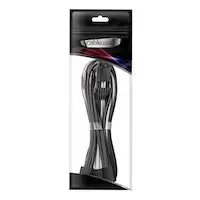 Image of CableMod Pro ModMesh 12VHPWR PCIe Extension (Black / White, 16-pin to Triple 8-pin, 45cm)