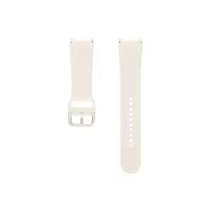 image of Samsung Sport Band (M/L) for Galaxy Watch6 in Cream (ET-SFR94LUEGEU)