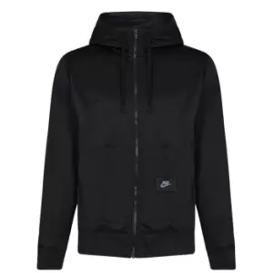 Image of Nike Fleece Zip Hoodie Mens - Black