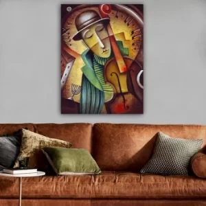 Image of 28667482_70100 Multicolor Decorative Canvas Painting