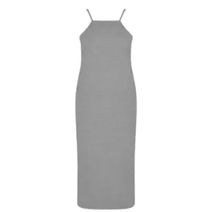 image of Firetrap Ribbed Dress - Grey