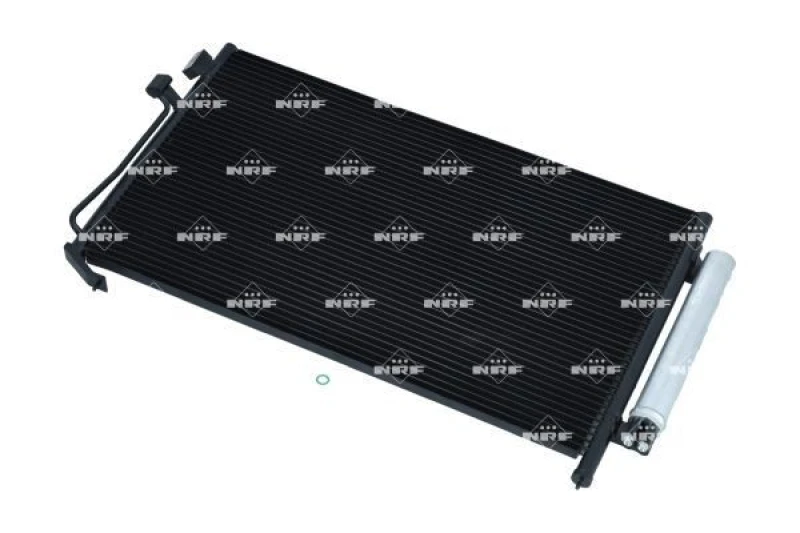 Image of NRF 35869 Condenser EASY FIT with seal ring, with nitrogen filling Aluminium Condenser,air conditioning (448)