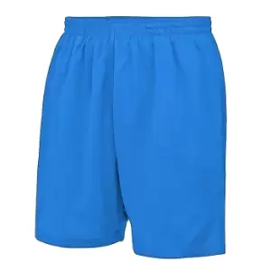 Image of AWDis Just Cool Childrens/Kids Sport Shorts (12-13 Years) (Royal Blue)