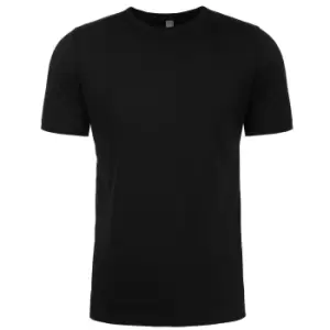 image of Next Level Mens Short-Sleeved T-Shirt (XS) (Black)