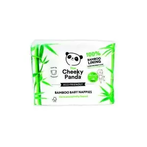 image of Cheeky Panda Baby Nappies Size 4 9-14kg 4x34 Pack of 136 NAPPS4X4-V2