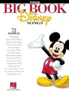 Image of big book of disney songs violin