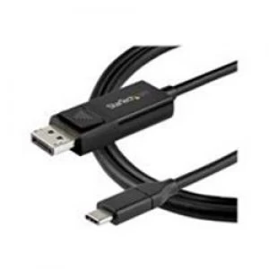 image of StarTech.com 3.3 ft. 1m USB C to DisplayPort 1.4 Cable