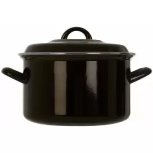 image of Premier Housewares - Porter Medium Black Casserole Dish