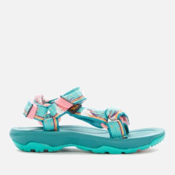 image of Teva Toddler's Hurricane XLT2 Sandals - Unicorn Waterfall - UK 5 Toddler