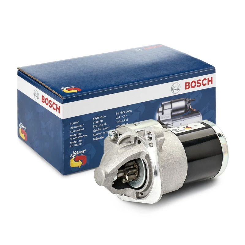 Image of Bosch 0 986 025 720 Starter motor 0,9kW, 12V, Number of Teeth: 8 Starter (2)