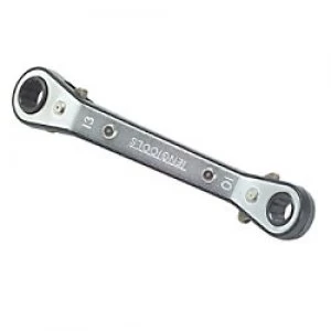 Image of TENG TOOLS TEN681013 Wrench 25° Chrome vanadium Stain Finish 10 mm x 13mm Pack of 10