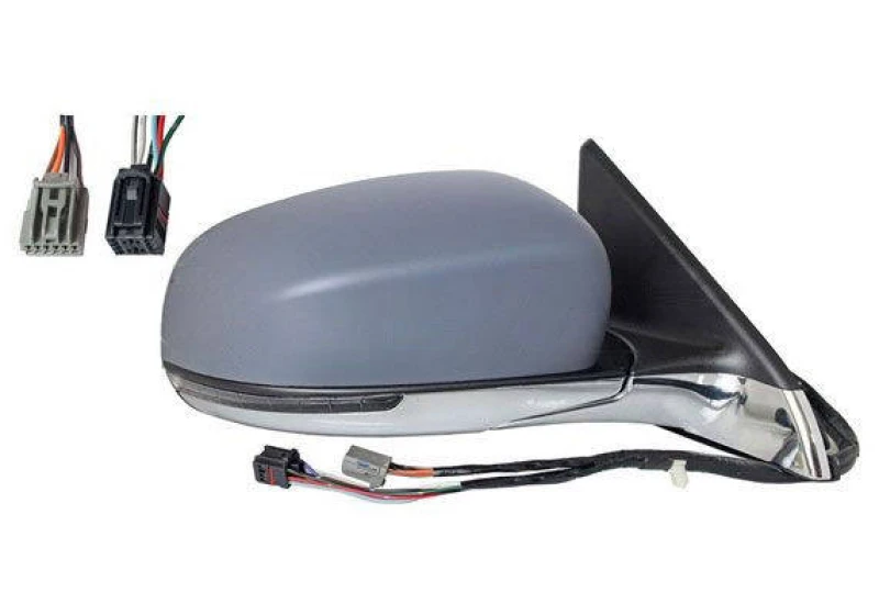 Image of ALKAR 9054828 Wing mirror Right, Electric, Aspherical, primed, Black Outside Mirror (50)