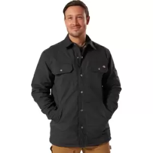 Image of Dickies Mens Flex Duck Comfortable Cotton Blend Shirt Jacket Extra Extra Large
