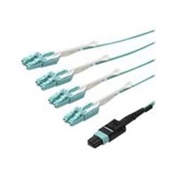 Image of StarTech.com Fiber Breakout Cable 2m MPO / MTP to LC