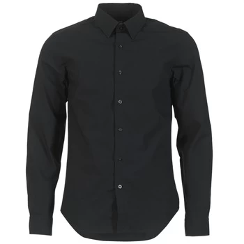 Image of G-Star Raw CORE SHIRT mens Long sleeved Shirt in Black - Sizes UK S