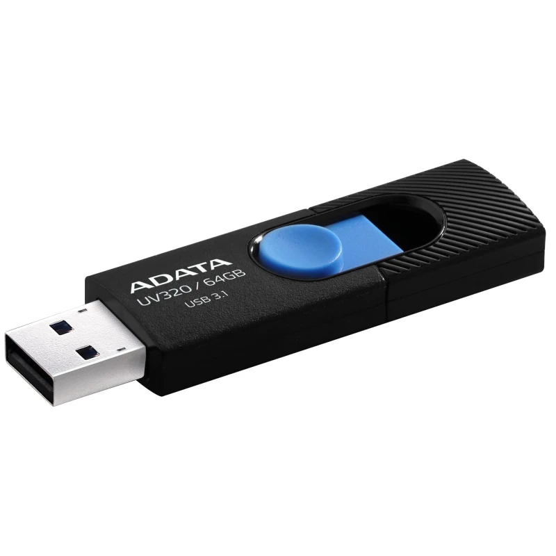 Image of ADATA UV320 USB flash drive 64GB USB Type-A 3.2 Gen 1 (3.1 Gen 1) Bla