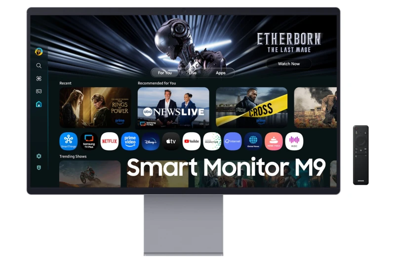Image of Samsung 32" Smart Monitor M9 M90SF Ultra HD LS32FM902SUXXU