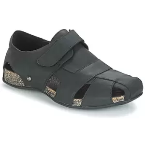 Image of Panama Jack FLETCHER mens Sandals in Black - Sizes 9.5,10.5,11