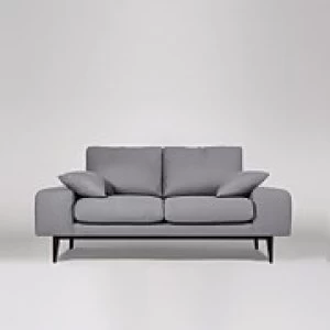 Image of Swoon Tulum Smart Wool 2 Seater Sofa - 2 Seater - Pepper
