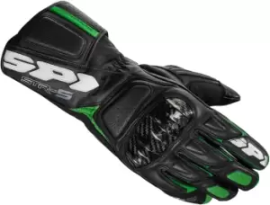 image of Spidi STR-5 Gloves, black-green, Size 2XL, black-green, Size 2XL