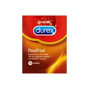 Image of Durex Real Feel Condoms 18s