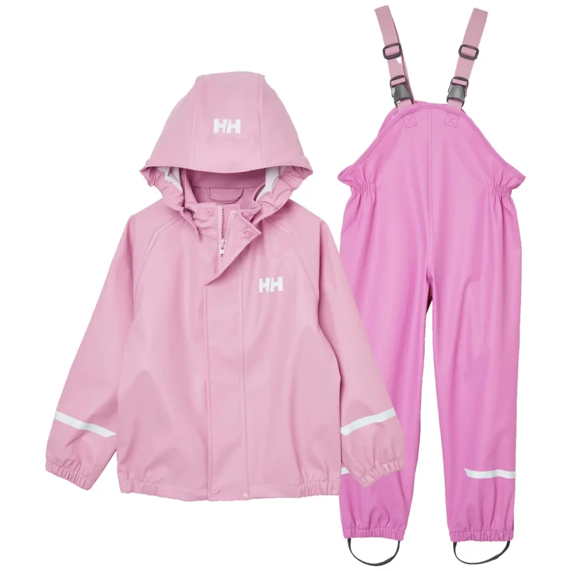 Image of Helly Hansen Baby waterproof rain suit Helly Hansen Bergen 2.0 Rose Unisex 1 an