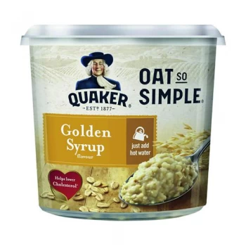 image of Oat So Simple Golden Syrup Porridge Pot 57g Pack of 8 121256