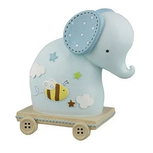 Image of Petit Cheri Blue Elephant Money Box