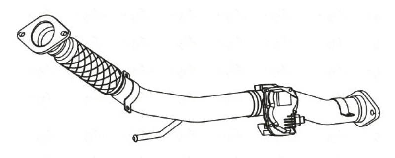 Image of Exhaust Pipe VEGAZ DR-172
