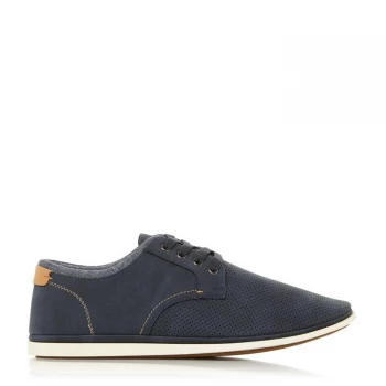 image of Dune London Brow Trainers - Navy Synthetic