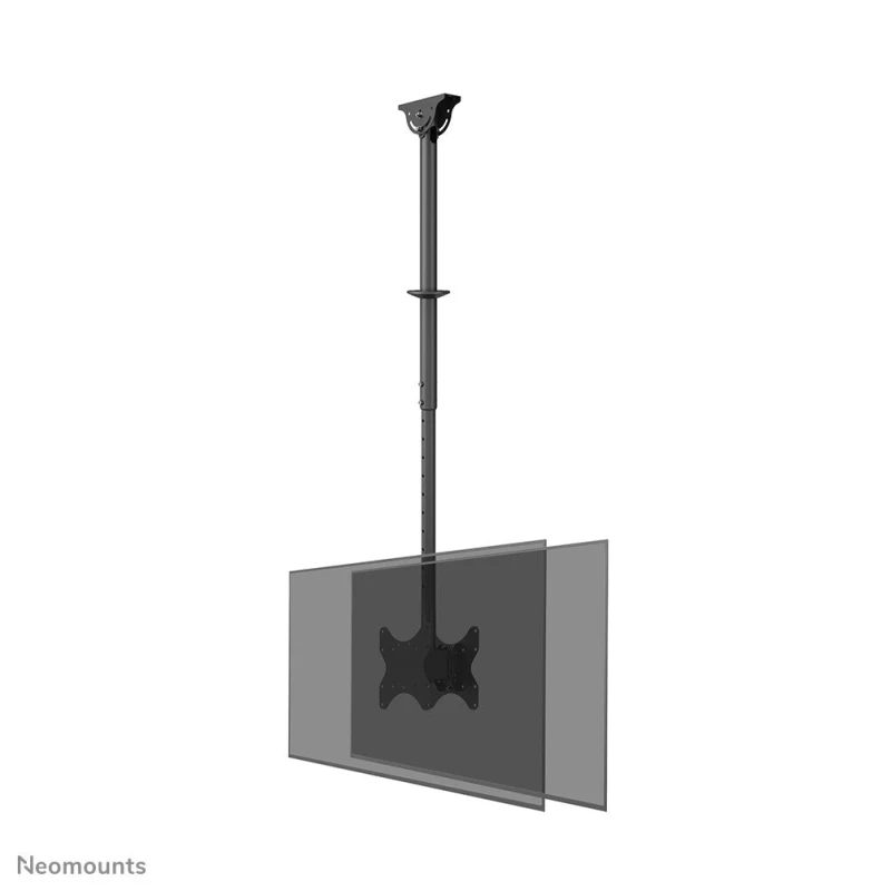 Image of Neomounts Neomounts CL35-340BL22 TV ceiling mount Height-adjustable, Swivelling, Tiltable 58,4cm (23) - 106,7cm (42) Roof suspension bracket CL35-34