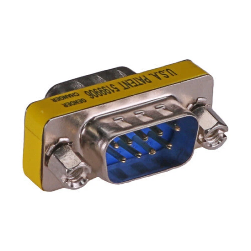 Image of Cablenet Cablenet RS232 DB9 Male - Male Gender Changer GENCHAN9MM