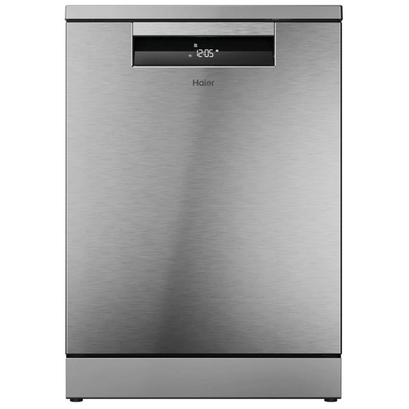 Image of Haier XF 6B2M3BX-80 I-Pro Shine Series 5 Freestanding Dishwasher 16 Place Settings Silver