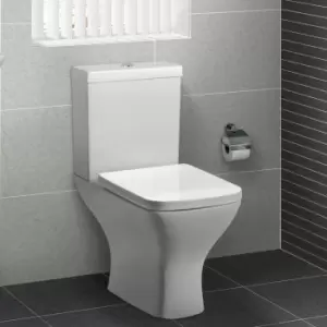 image of Close Coupled Short Projection Toilet with Wrap Soft Close Seat - Austin