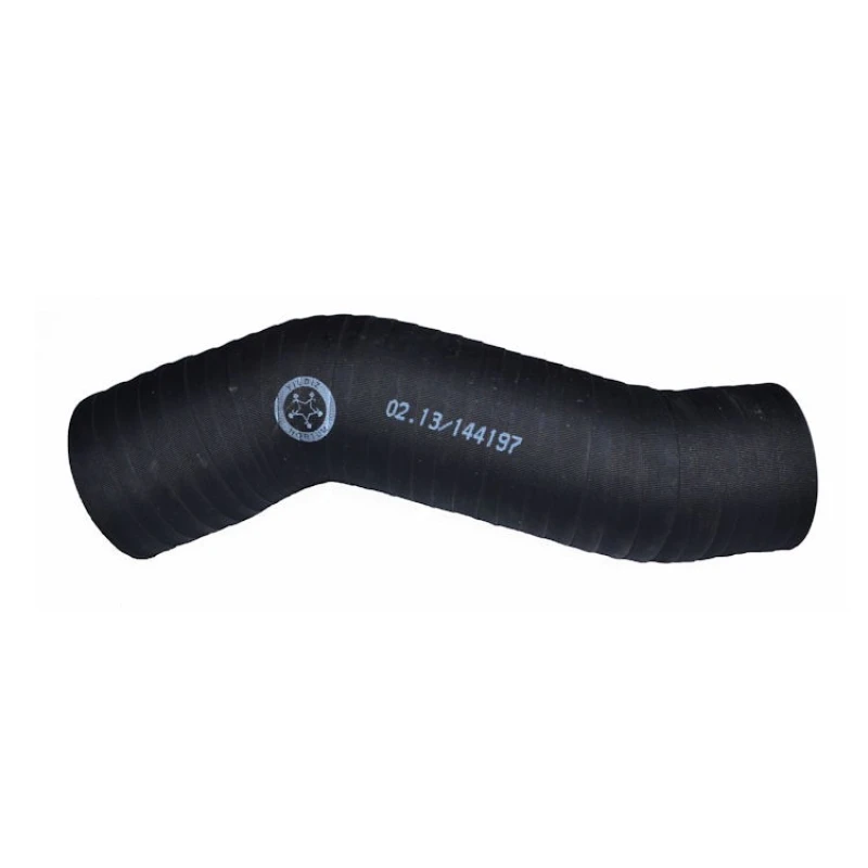 Image of HORTUM 144197 Turbocharger Hose Rubber with fabric lining Rubber with fabric lining Charger Intake Hose (3314)